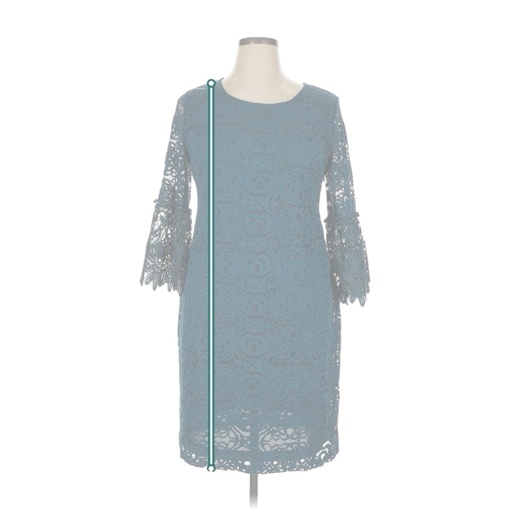 NWT Alfani Lace Cocktail Dress Size 14 - Picture 7 of 11